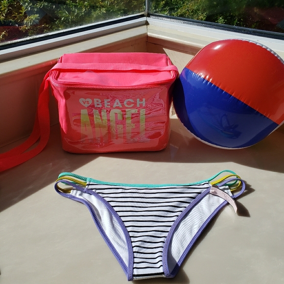 Victoria's Secret Swimwear Set Strappy Bikini Large Top & Medium Bottom NWT - Picture 8 of 15